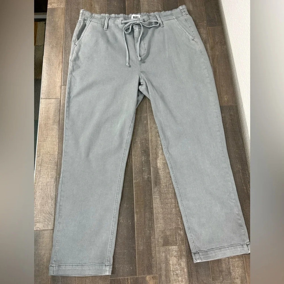 NWOT Paige Christy Straight Leg Cotton Blend Ankle Pants - Picture 3 of 13